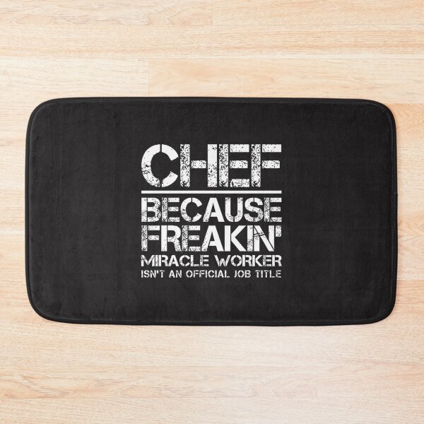 Item preview, Chef Miracle Worker Culinary Art Cooking Kitchen Gift Design designed and sold by thiefofblood0w0.
