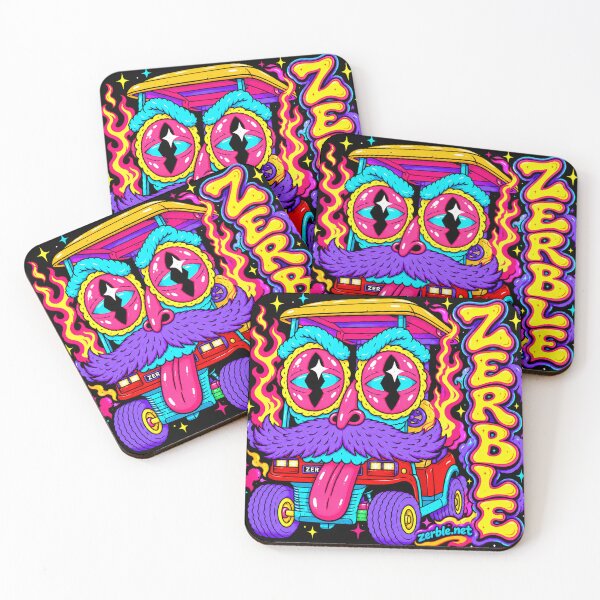 Item preview, Neon Monster Zerble Art Cart designed and sold by Garbonzo00.