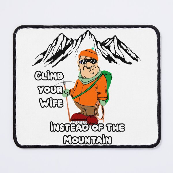 Item preview, Climber on the mountain designed and sold by Navy67.