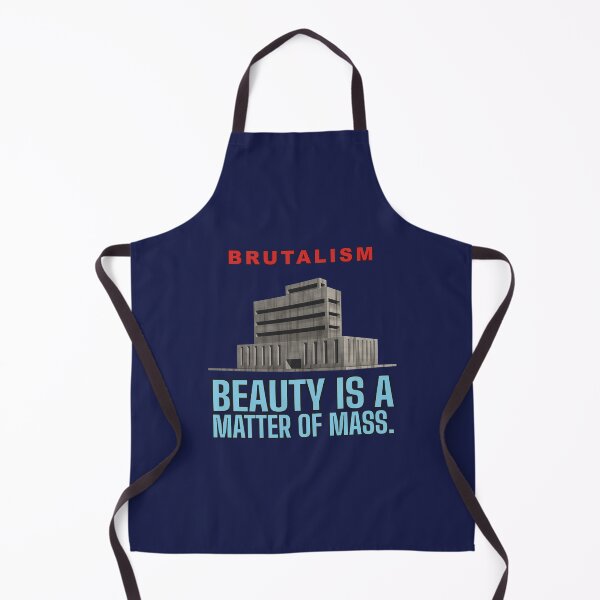 Item preview, Beauty Is a Matter of Mass – Brutalist Architecture Design designed and sold by TribeGlyph.