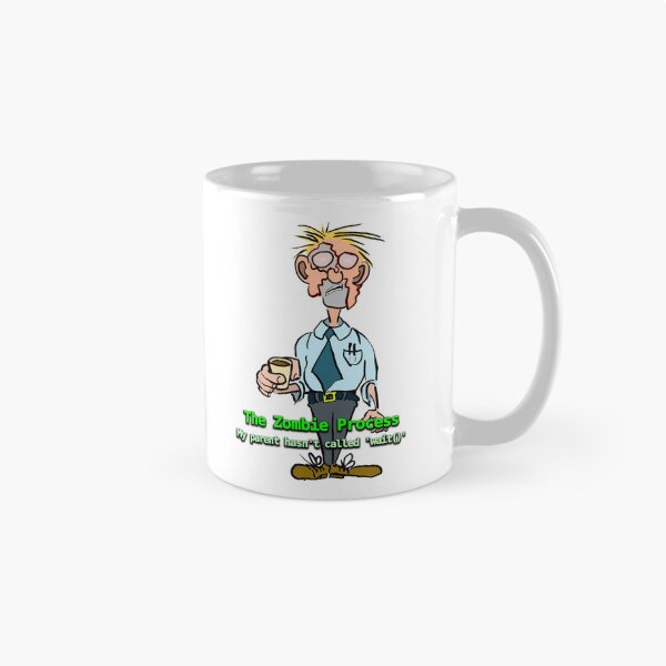Item preview, The zombie process - My parent process has not called 'wait()' designed and sold by LittleGreyMan2026.