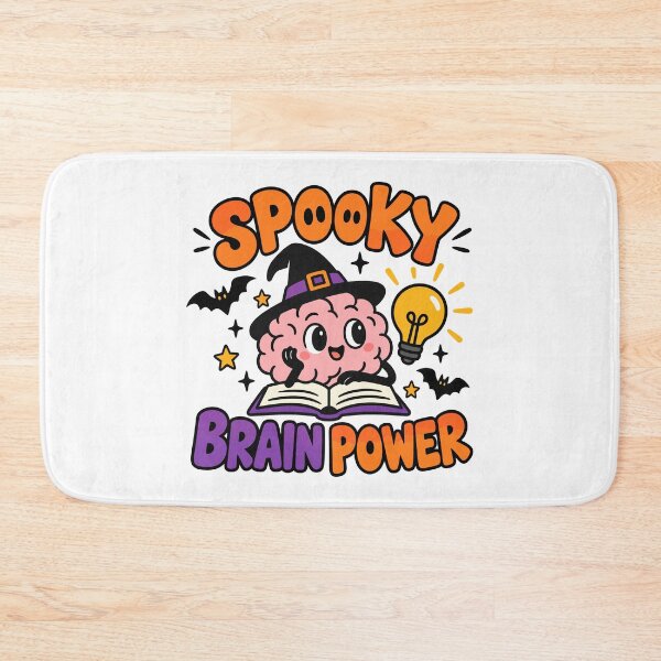 Item preview, Spooky Brain Power Halloween Cleverness designed and sold by CleanDecor.