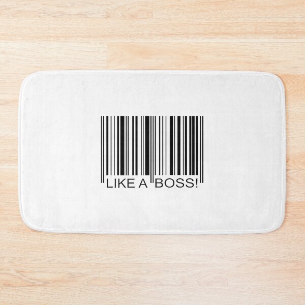 Item preview, Like A Boss Barcode Design for Bold and Confident Style designed and sold by CharleyDraws.