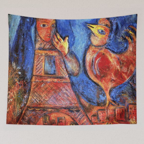 Item preview, Bonjour Paris, Good Morning Paris by Marc Chagall (1887–1985) designed and sold by Matari-matari.
