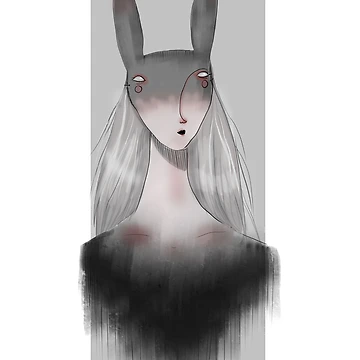 Artwork thumbnail, The Rabbit by Rowenelizabeth