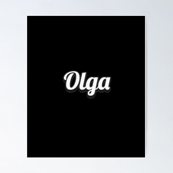 Artikelvorschau, Olga – Personalisierte Namensanpassung – Cooles und lustiges Design für Frauen und Mädchen entworfen und verkauft von Watsonarts.