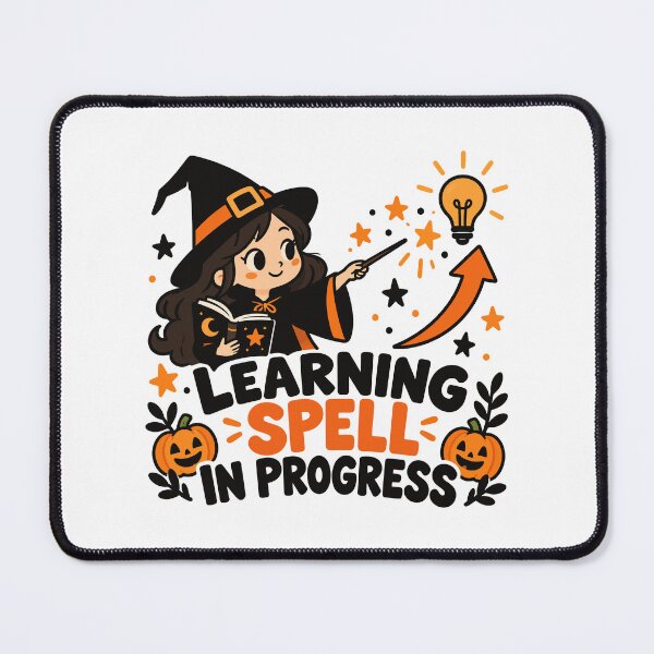 Item preview, Learning Spell In Progress Witchy Magic designed and sold by CleanDecor.