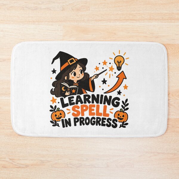 Item preview, Learning Spell In Progress Witchy Magic designed and sold by CleanDecor.