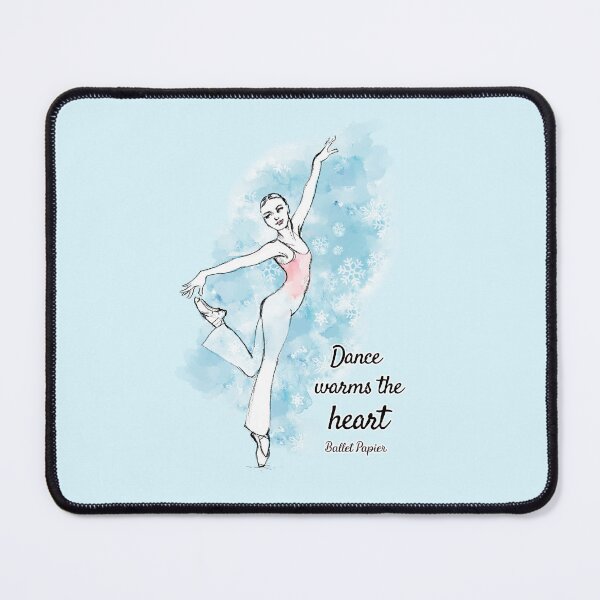 Item preview,  Dance warms the heart designed and sold by Ballet Papier.