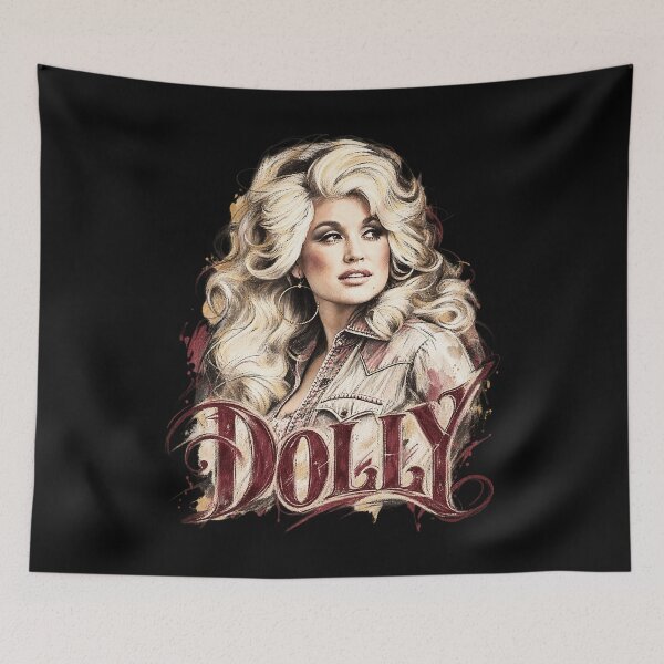 Item preview, Dolly Parton Vintage Country Music Retro Western Style designed and sold by Jadegothgobby.