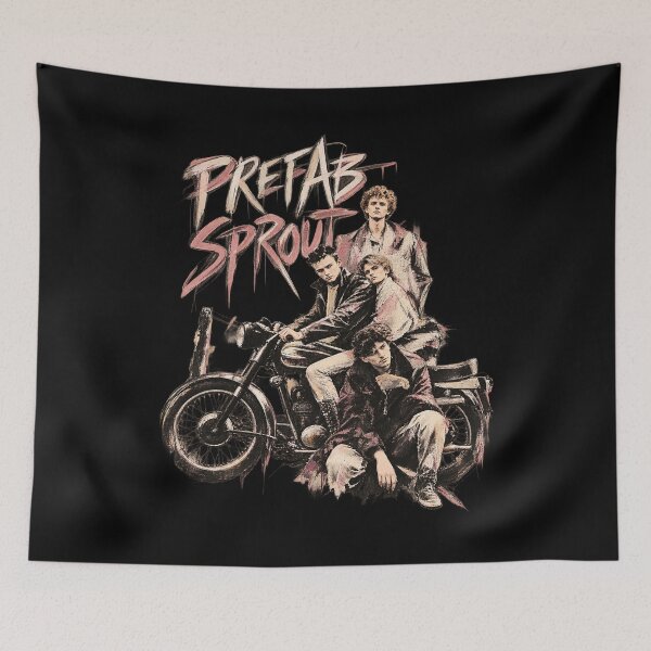 Item preview, Prefab Sprout Vintage 80s Alternative Pop Retro Band Style designed and sold by Jadegothgobby.