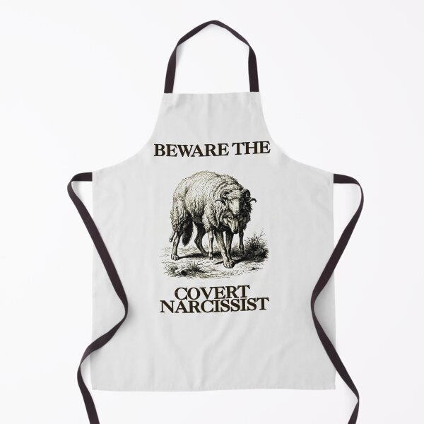Item preview, Beware The Covert Narcissist Wolf In Sheep's Clothing Narcissistic Abuse designed and sold by QuirkyGuacamole.