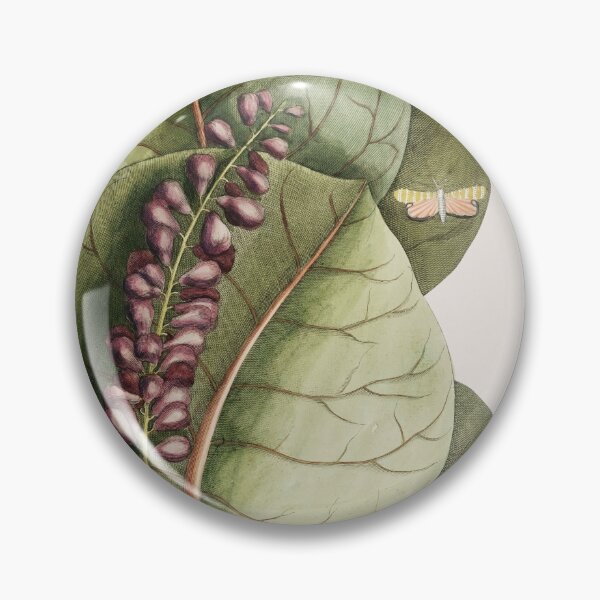 Item preview, Mangrove Grape-Tree (Prunus maritima racemosa) and Great horned butterfly (Eruca maxima cornuta) designed and sold by AngyDesigns49.