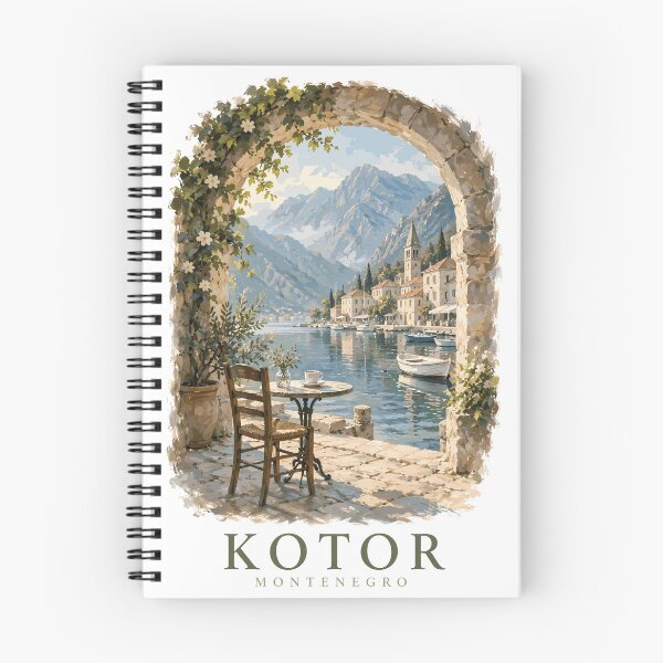 Item preview, Kotor Montenegro Coastal Charm designed and sold by turtlestart.