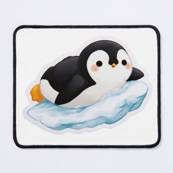 Item preview, Penguin and Ice designed and sold by NicolasGlowArt.