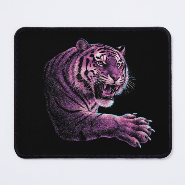 Item preview, an aggressive roaring tiger designed and sold by 123ks.