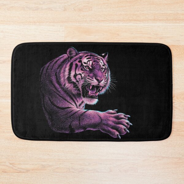 Item preview, an aggressive roaring tiger designed and sold by 123ks.