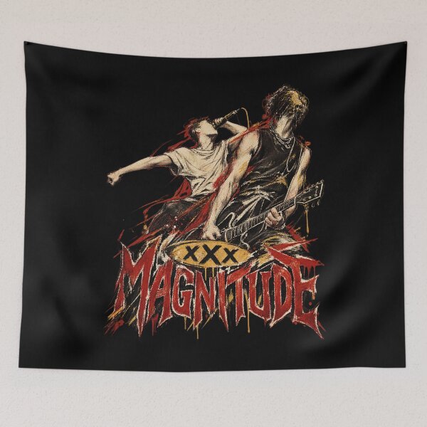 Artikelvorschau, Magnitude XXX Vintage Hardcore Punk Rock Band Stil entworfen und verkauft von Jadegothgobby.