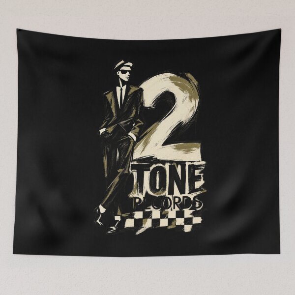 Item preview, 2 Tone Records Vintage Ska Rude Boy Retro Style designed and sold by Jadegothgobby.