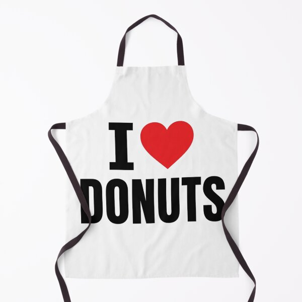 Item preview, I Heart Donuts Red Heart Graphic Typography For Doughnut Fan And Foodie designed and sold by raedattia.