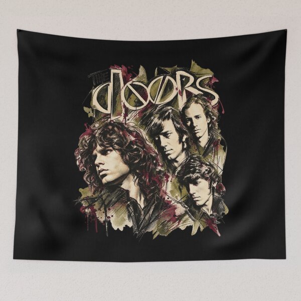 Item preview, The Doors Vintage Psychedelic Rock Classic 60s Band Style designed and sold by Jadegothgobby.