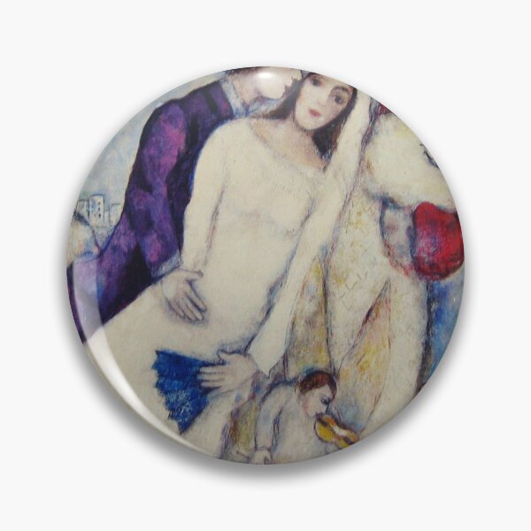 Item preview,  Les mariés de la Tour Eiffel peint par l'artiste Marc Chagall entre 1938 et 1939 designed and sold by Matari-matari.