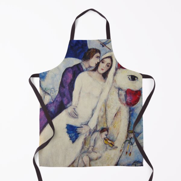 Item preview, Les mariés de la Tour Eiffel peint par l'artiste Marc Chagall entre 1938 et 1939 designed and sold by Matari-matari.