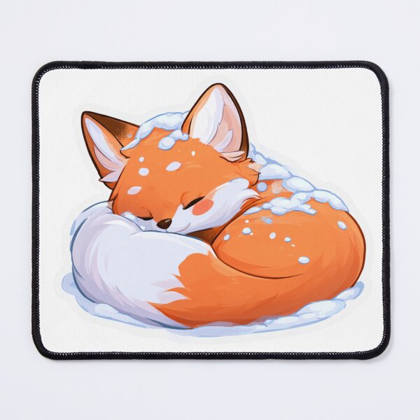 Item preview, Winter Fox Sleeping designed and sold by NicolasGlowArt.