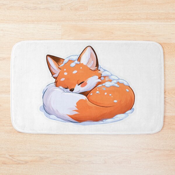 Item preview, Winter Fox Sleeping designed and sold by NicolasGlowArt.