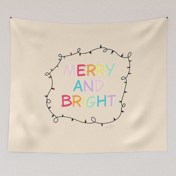 Item preview, Merry and bright beige designed and sold by Ana Gorozpe.