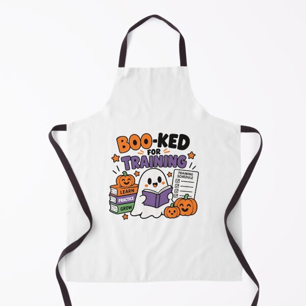 Item preview, Boo-Ked For Training Spooky Fitness Humor designed and sold by CleanDecor.