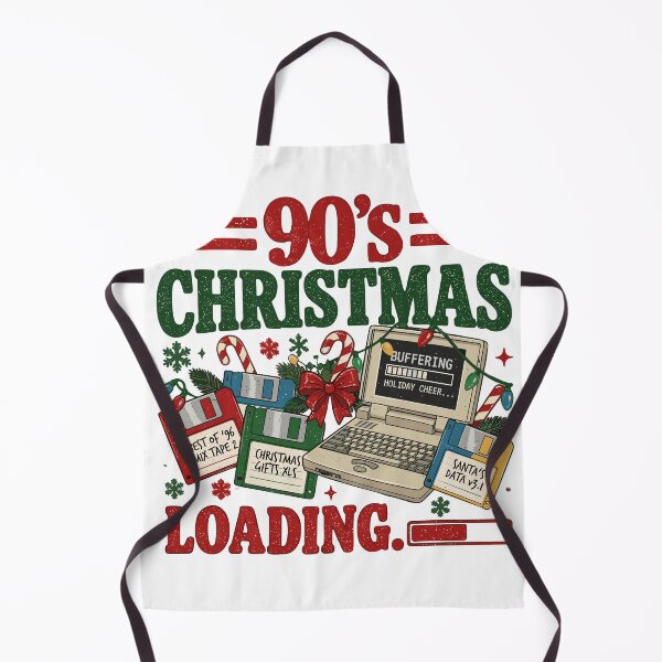 Artikelvorschau, 90s Christmas Retro Nostalgia Vintage Holiday Aesthetic entworfen und verkauft von JOSUQ.