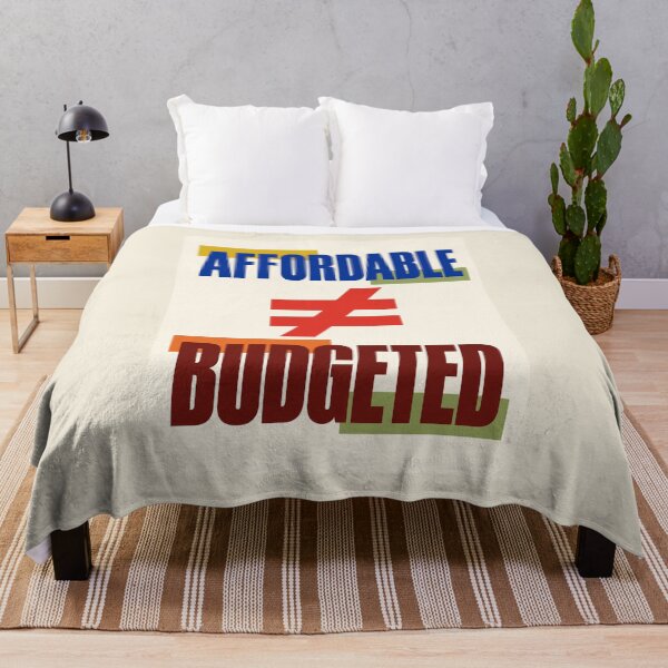 Item preview, Affordable ≠ Budgeted – Funny Budgeting Spiral Notebook designed and sold by astersgraphics.