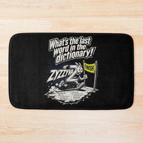 Item preview, What is the last word in the English dictionary? designed and sold by santoshputhran.