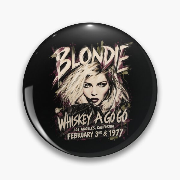 Item preview, Blondie Whiskey A Go Go 1977 Vintage Punk New Wave Style designed and sold by Jadegothgobby.