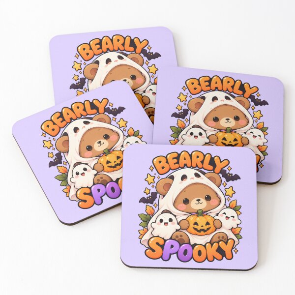 Item preview, Pumpkin With Anxiety – Funny Kawaii Halloween Pumpkin designed and sold by StickyDelights.