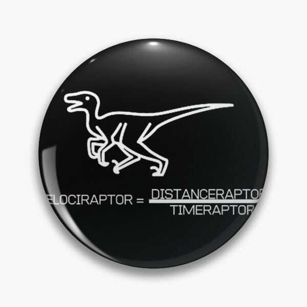 Artikelvorschau, Velociraptor-Gleichung: Wissenschaftliche Dinosaurier-Mathematik-Illustration entworfen und verkauft von beefpants.