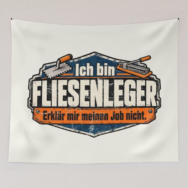 Item preview, I'm a tile setter. Don't explain my job to me! designed and sold by wunderfamily.