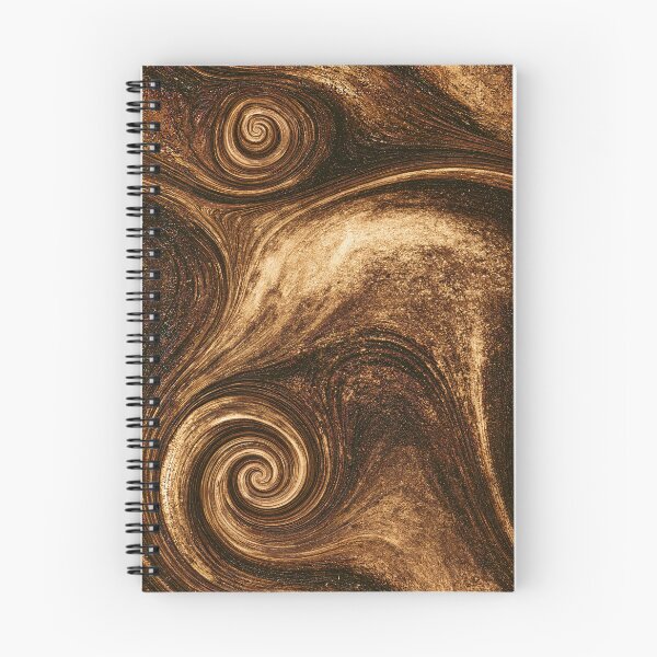 Item preview, Liquid Bronze Swirling Marbled Relief Art designed and sold by Piotrek0001.