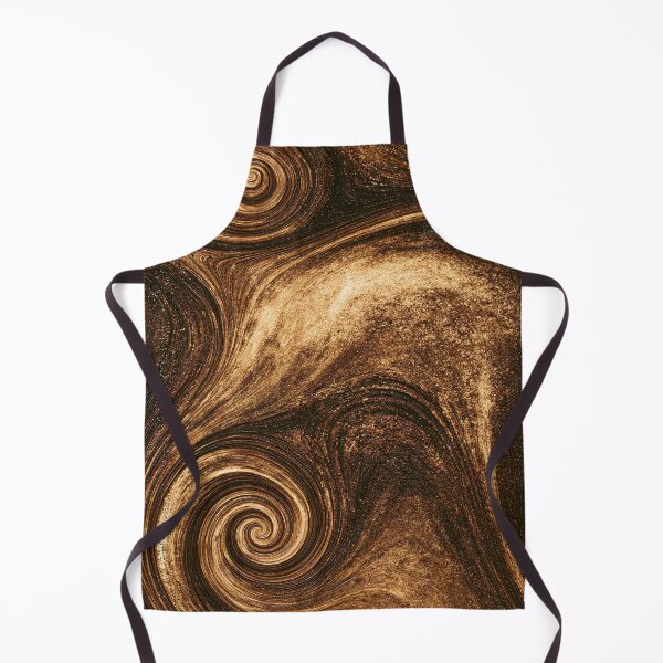Item preview, Liquid Bronze Swirling Marbled Relief Art designed and sold by Piotrek0001.