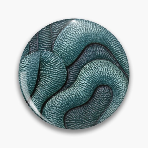 Item preview, Deep Teal Sea Coral Tubular Relief Texture designed and sold by Piotrek0001.