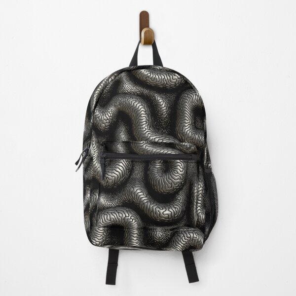 Item preview, Metallic Gunmetal Worm Track Relief Pattern designed and sold by Piotrek0001.