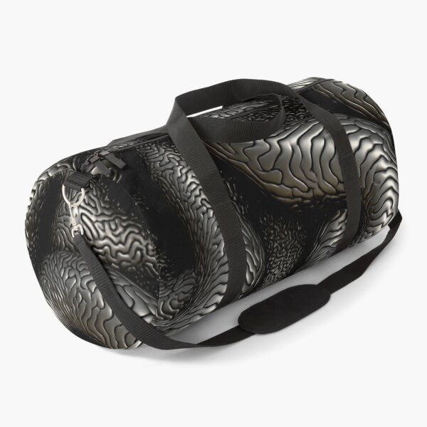 Item preview, Metallic Gunmetal Worm Track Relief Pattern designed and sold by Piotrek0001.
