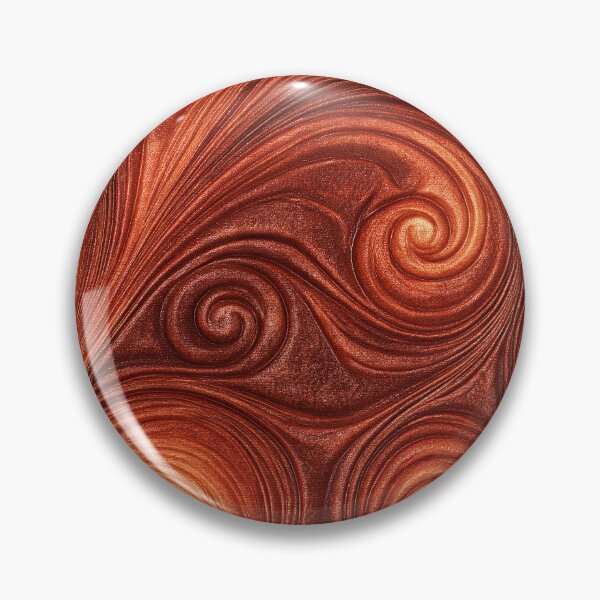 Item preview, Amber Copper Swirling Fluid Vortex Art designed and sold by Piotrek0001.