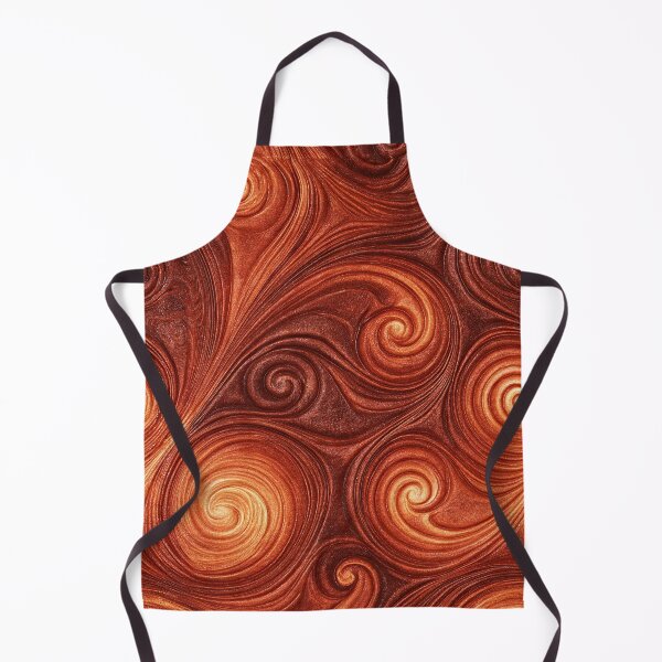 Item preview, Amber Copper Swirling Fluid Vortex Art designed and sold by Piotrek0001.