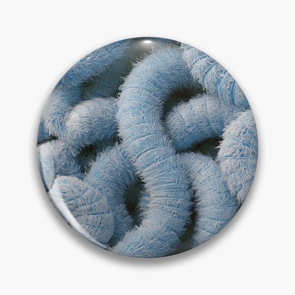 Item preview, Plush Sky Blue Tubular Wool Coil Texture designed and sold by Piotrek0001.
