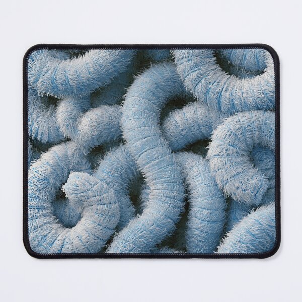 Item preview, Plush Sky Blue Tubular Wool Coil Texture designed and sold by Piotrek0001.