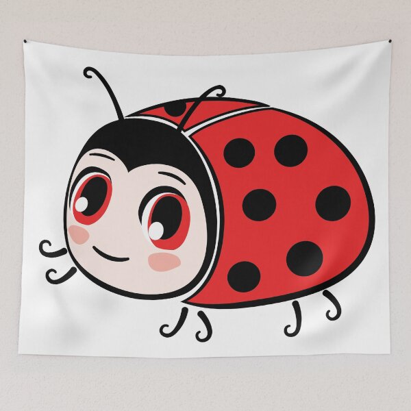 Item preview, ladybug designed and sold by RenataStudio.