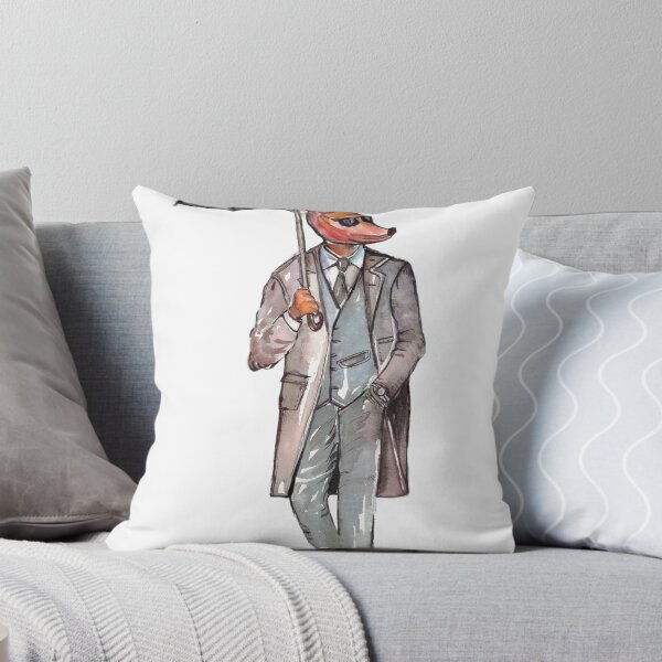Item preview, Stylish Fox Man with Umbrella and Sunglasses designed and sold by WoodlandPlay.