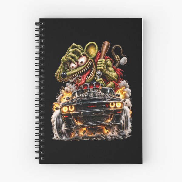 Item preview, Supercharged Green Muscle Car – Wild Rat Monster Hot Rod designed and sold by artistwill.